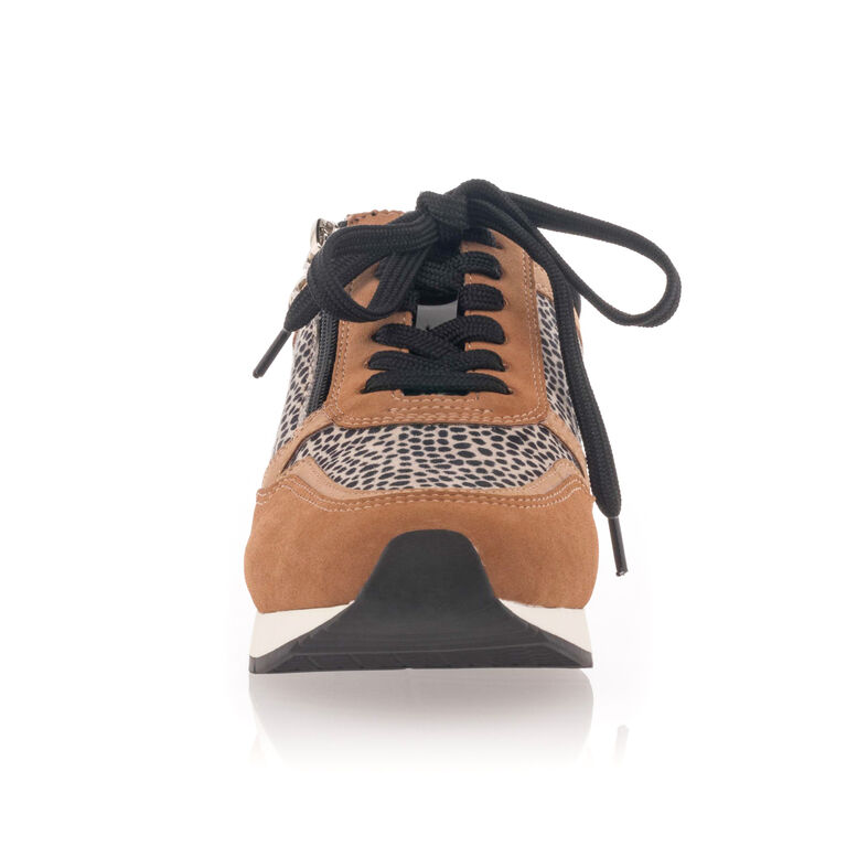 Zapatillas deportivas para mujer color marrón