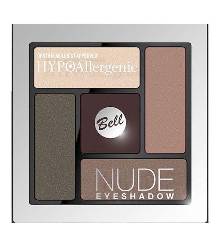 Hipoalerģiska nude acu ēnu palete Acu ēnas