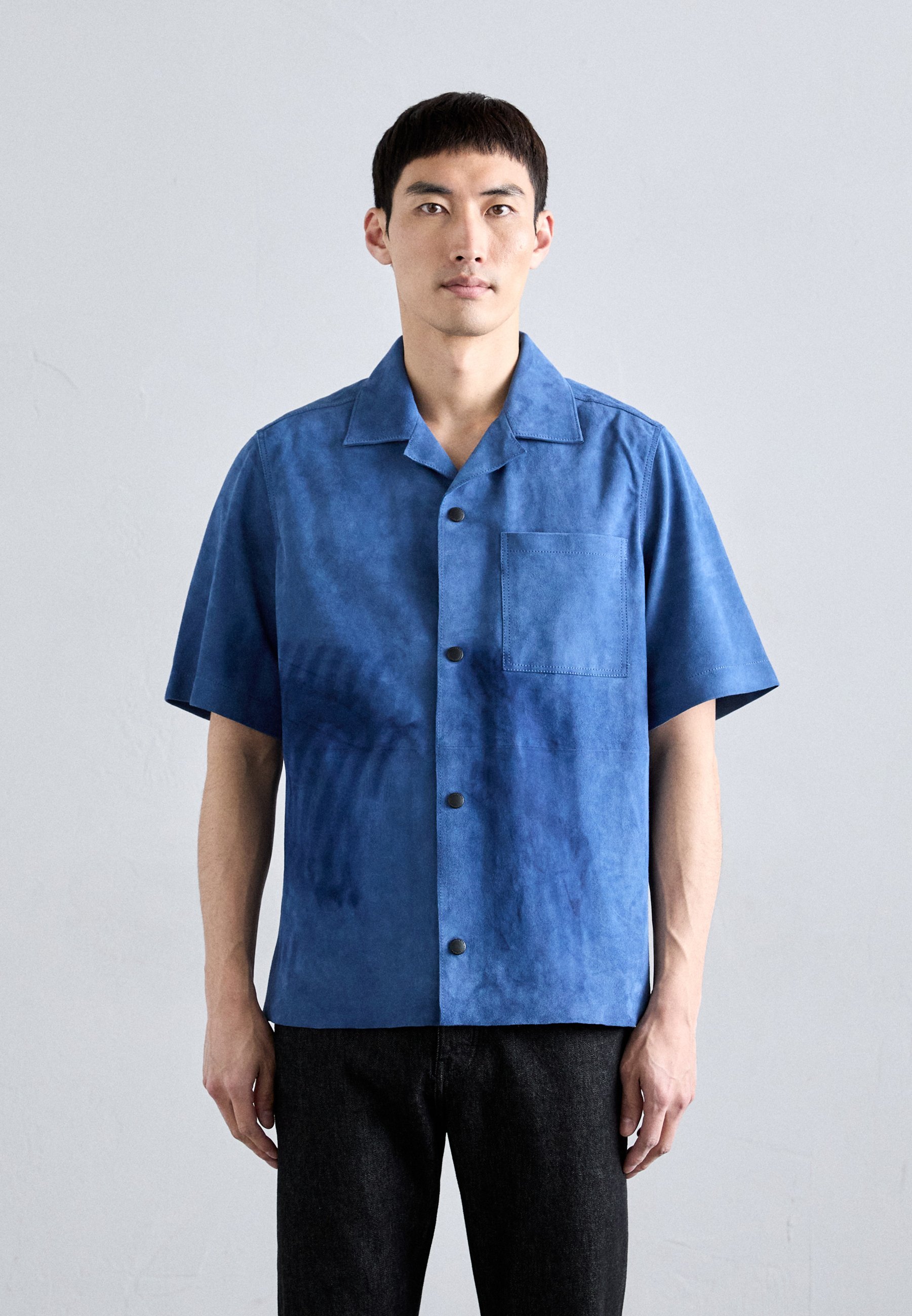 J.LINDEBERG SCOTTIE OVERSHIRT - Hemd - dunkelblau