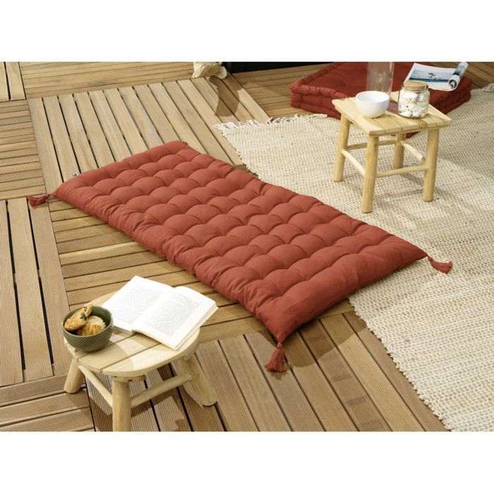 Tappeto idrorepellente con pon-pon - Cotone 