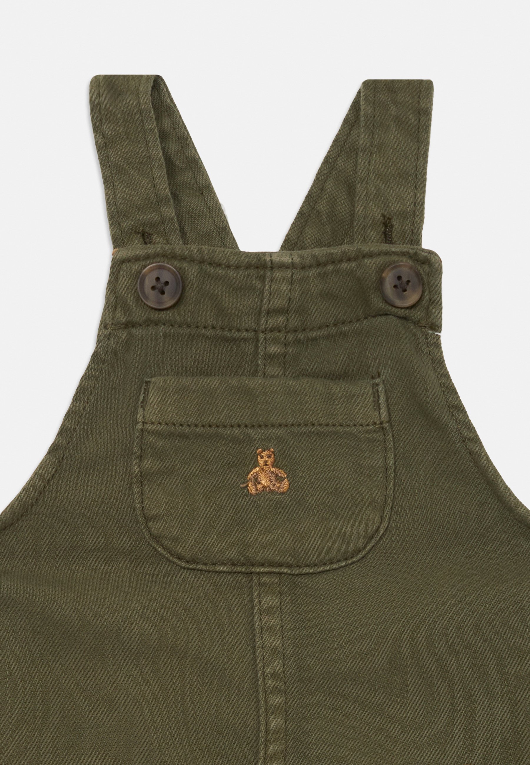GAP BUBBLE OVERALL BABY - Tuinbroek - benzinegroen