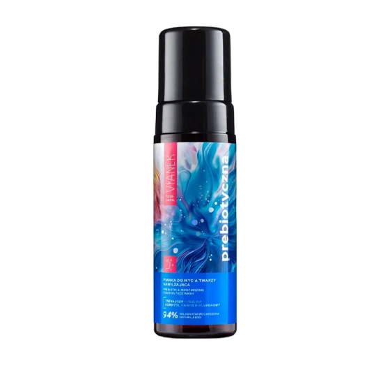Vianek Prebiotyczny nawilżająca pianka do mycia twarzy 150ml