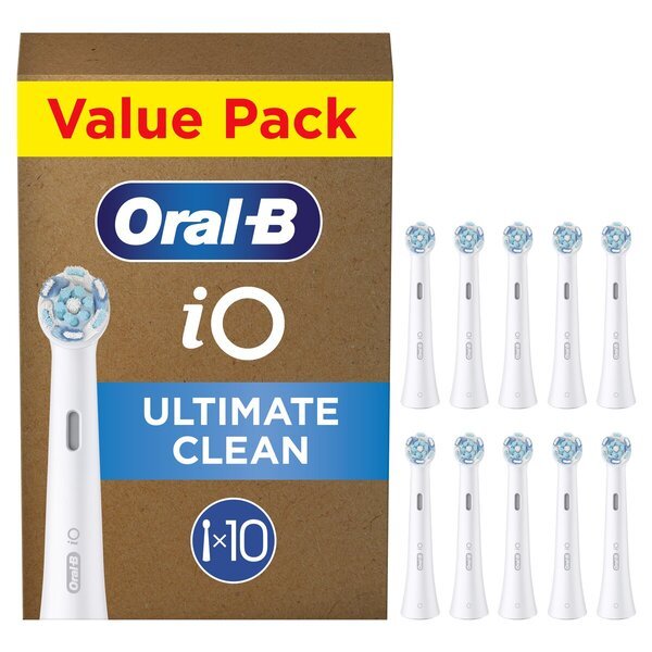 Električna zobna ščetka Oral-B iO, paket 10 kosov, bela, 10 kosov