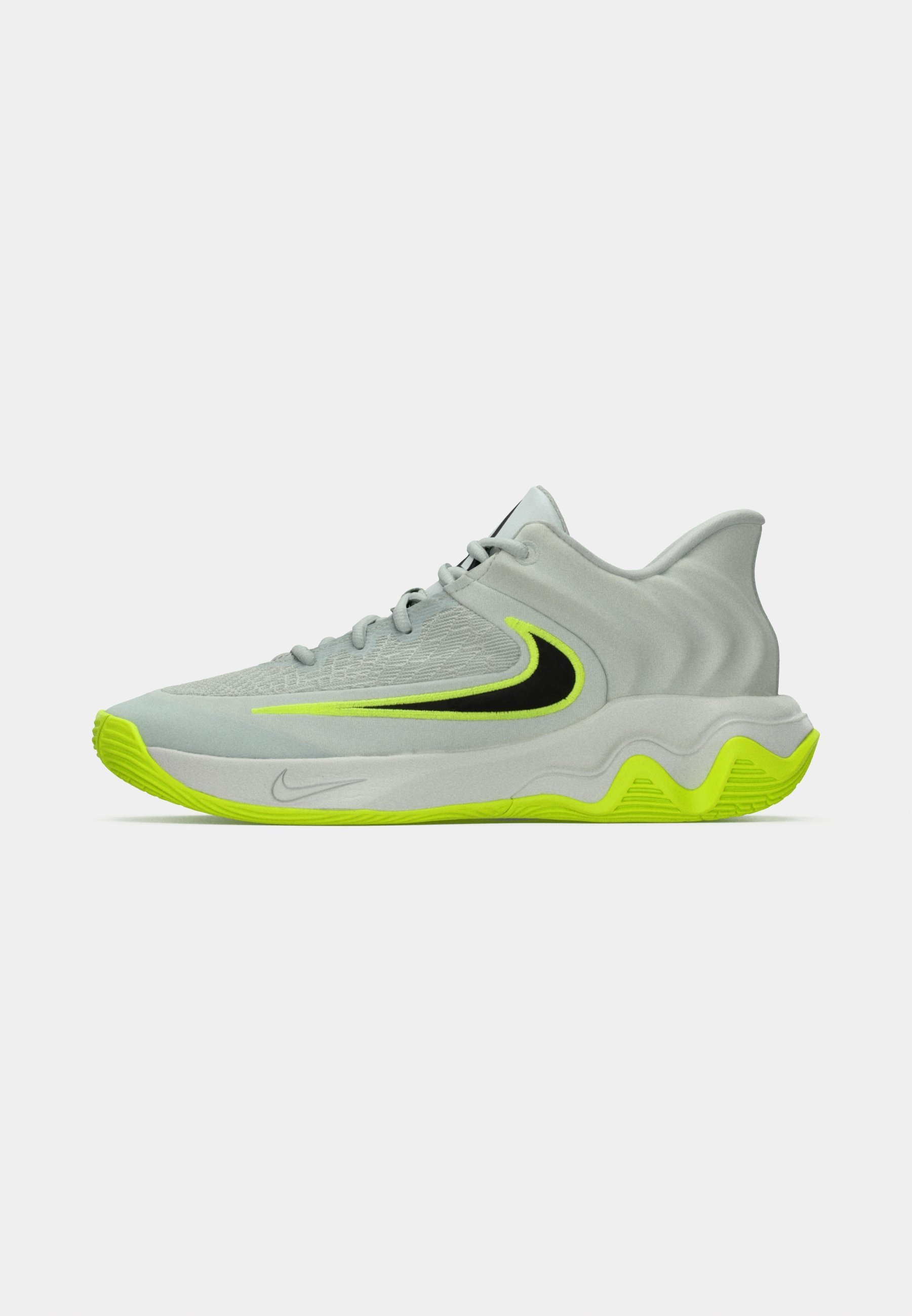 Nike Performance GIANNIS IMMORTALITY 4 - Basketbalschoenen - lichtzilver/zwart/volt