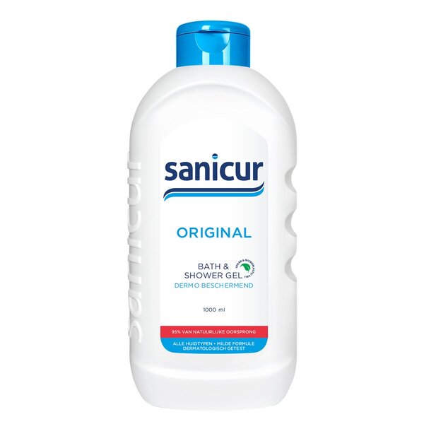 Sanicur Bad en Douche Gel<br>1L - Normale huid