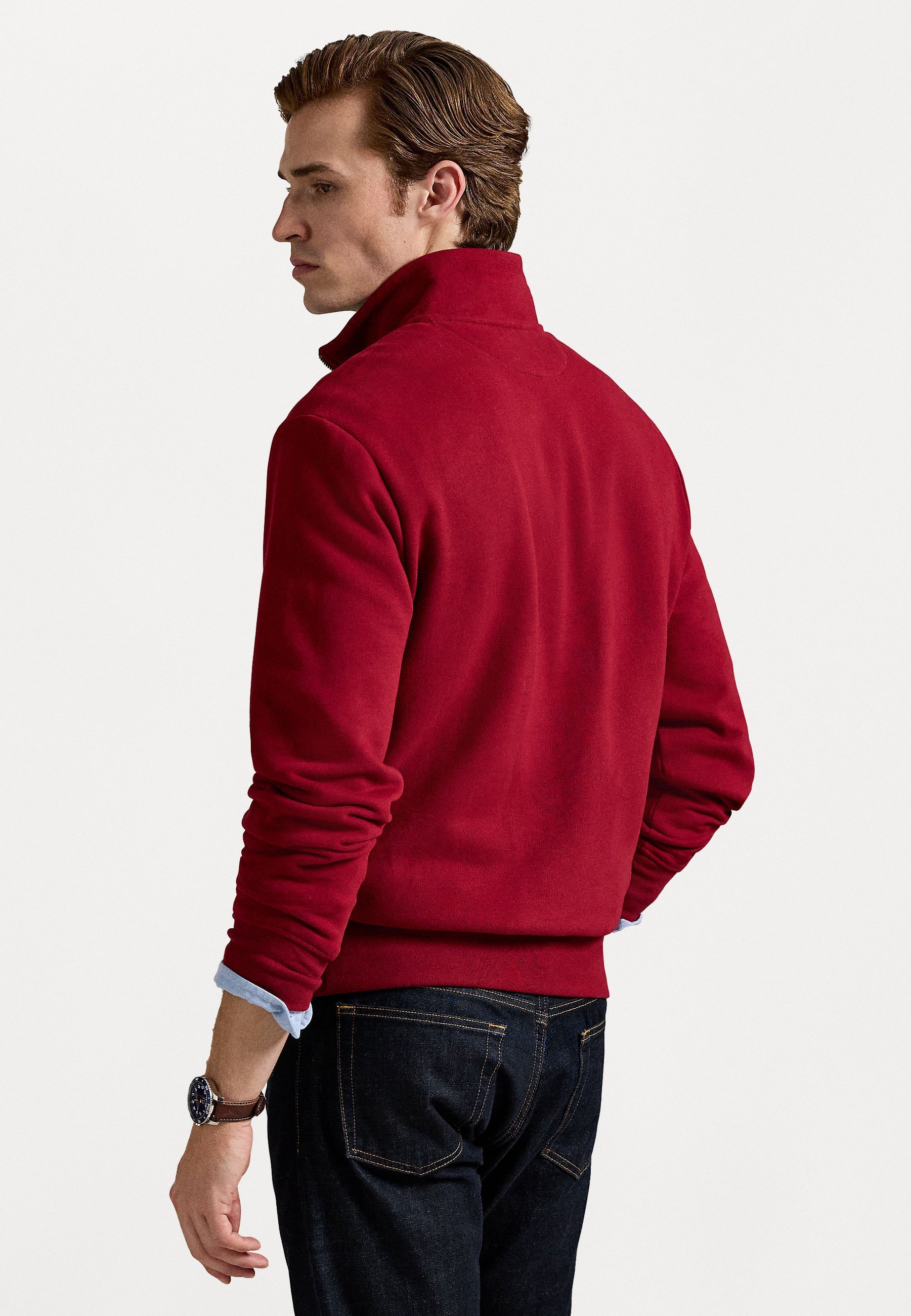 Polo Ralph Lauren THE RL QUARTER ZIP SWEATSHIRT - Sweatshirt - festliches Rot