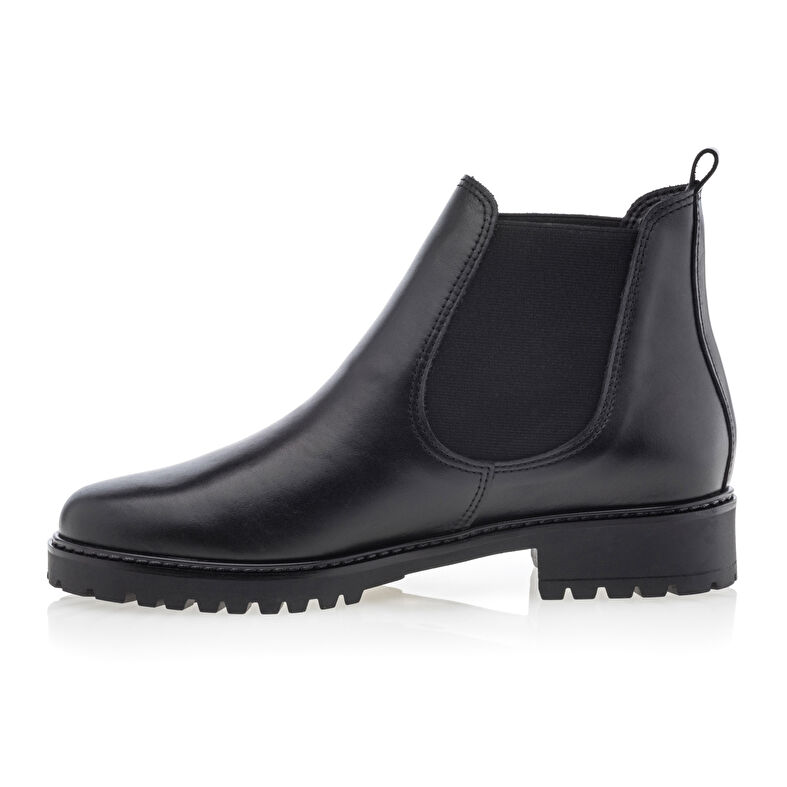Schwarze Damenstiefel / Stiefeletten