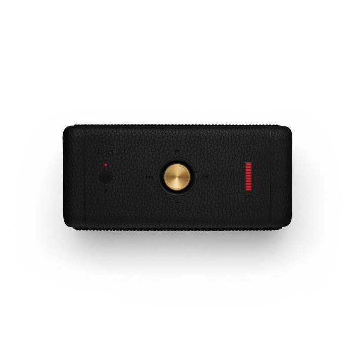 MARSHALL EMBERTON II - Altavoz inalámbrico portátil - 30 horas de autonomía - Bluetooth - Negro y latón