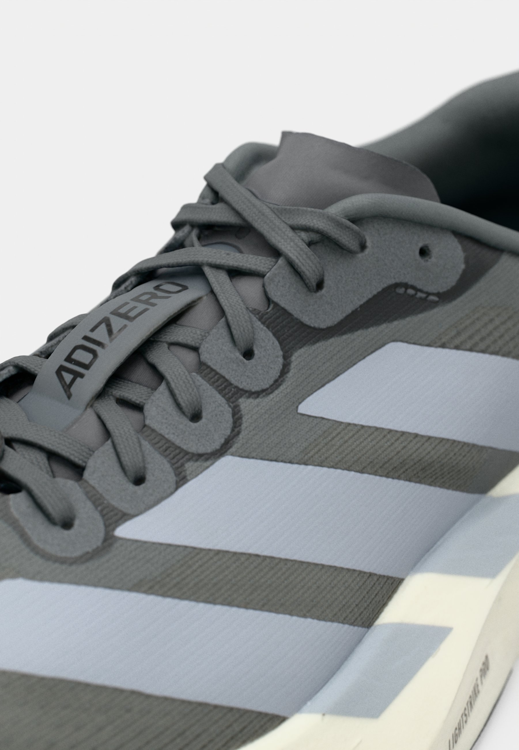 adidas Performance ADIZERO EVO SL - Chaussures de running sur route - Gris/argenté/noir