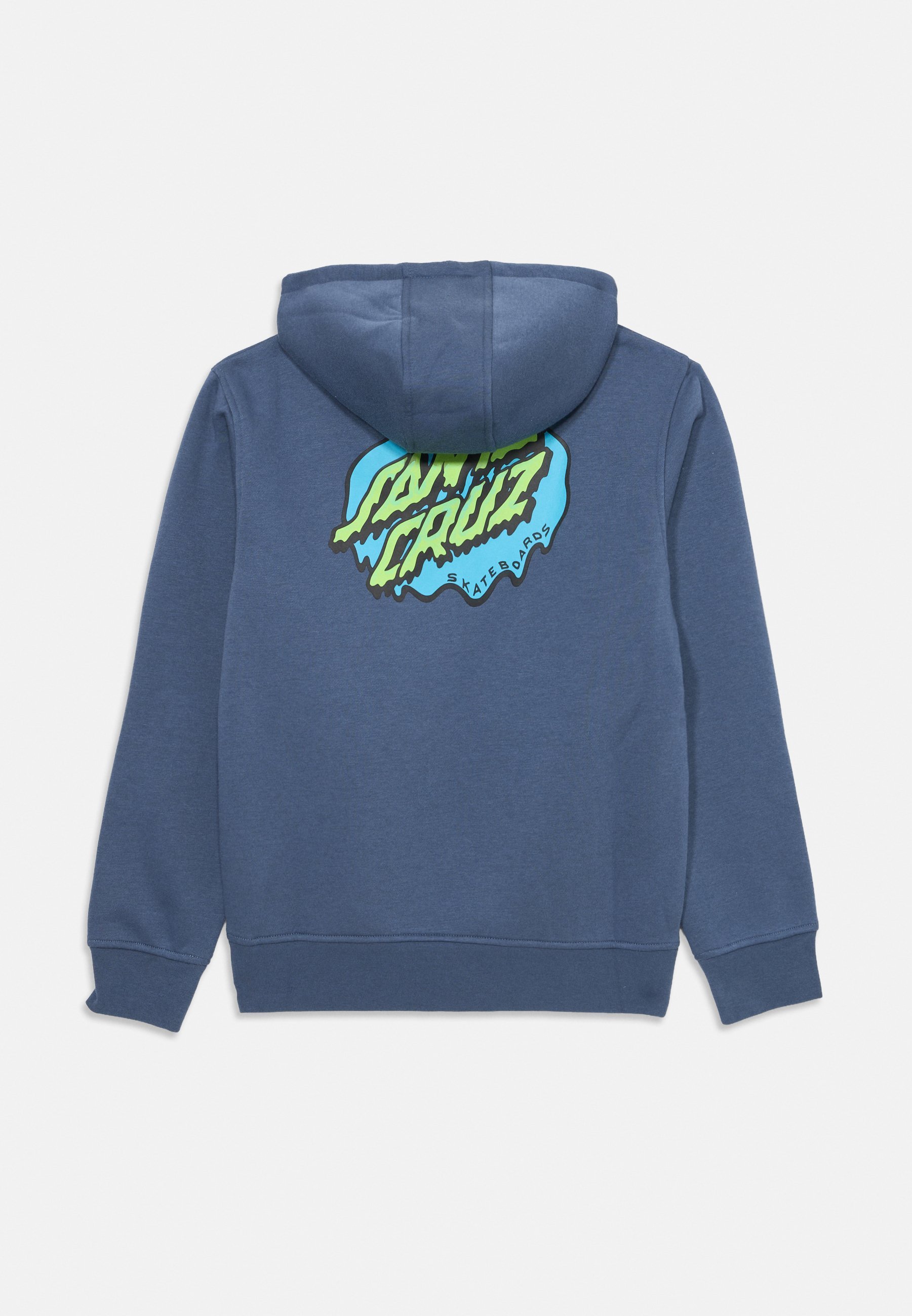 Santa Cruz YOUTH SLIME DOT HOOD UNISEX - Sweatshirt - heritage blue