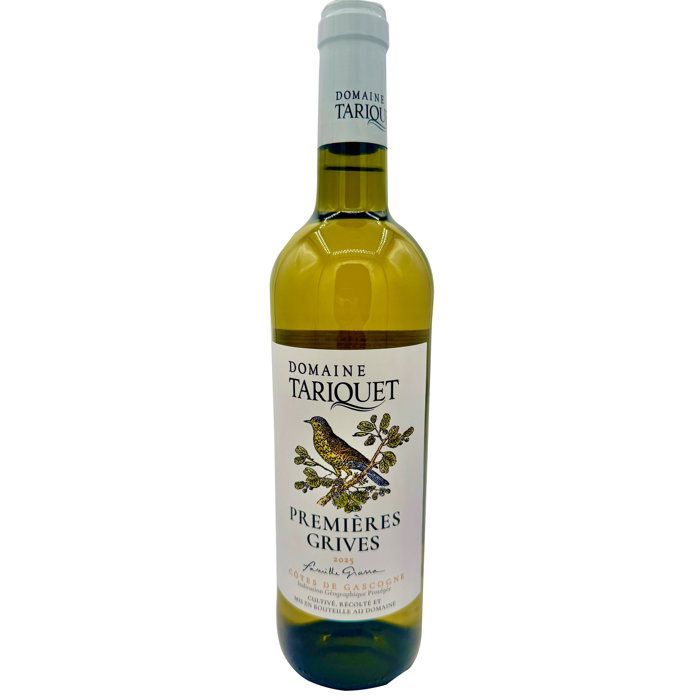 Domaine de Tariquet Premières Grives 2025 Côtes de Gascogne - Vinho branco do sudoeste da França