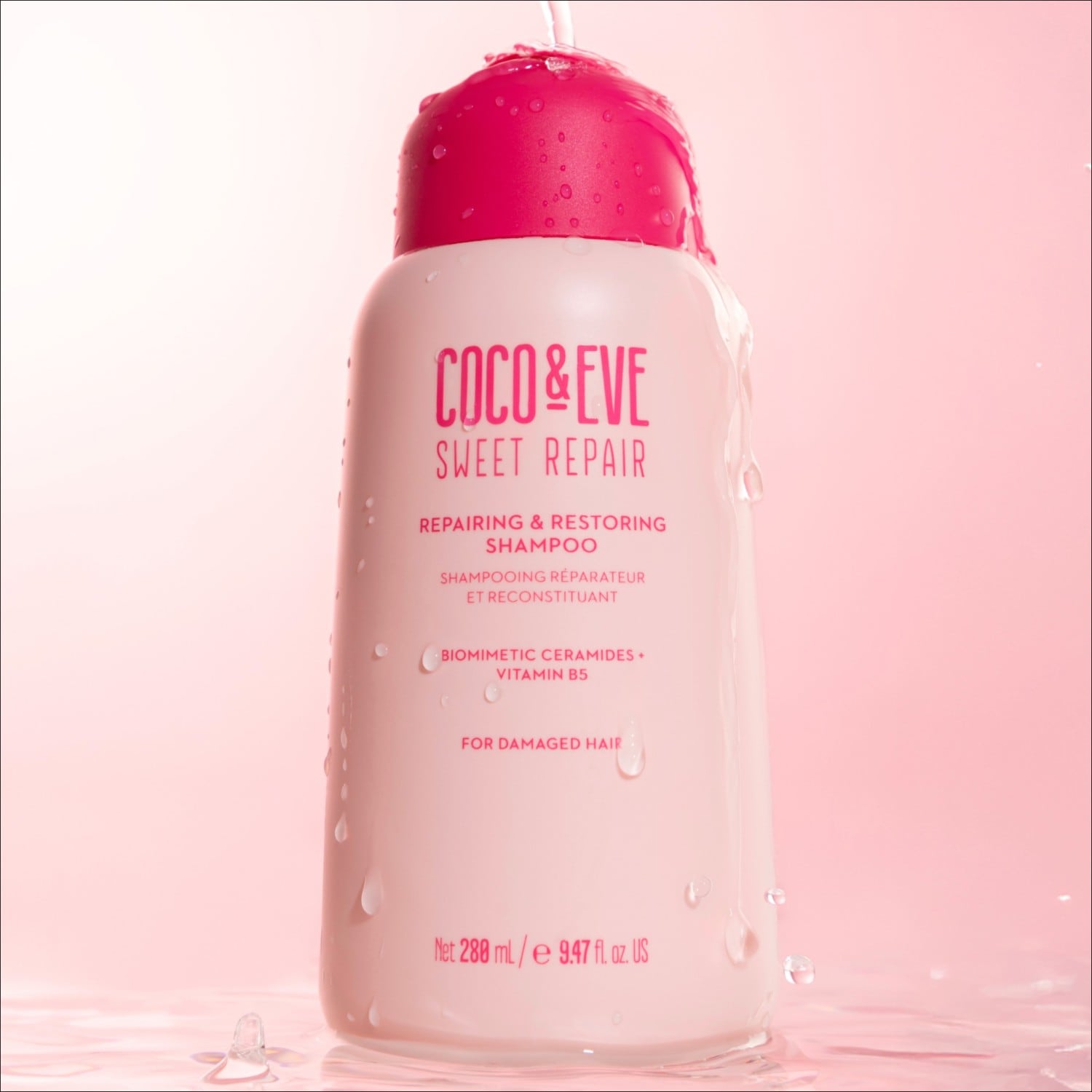 Coco & Eve Sweet Repair Hårshampoo – Reparerende og regenererende shampoo – 70 ml