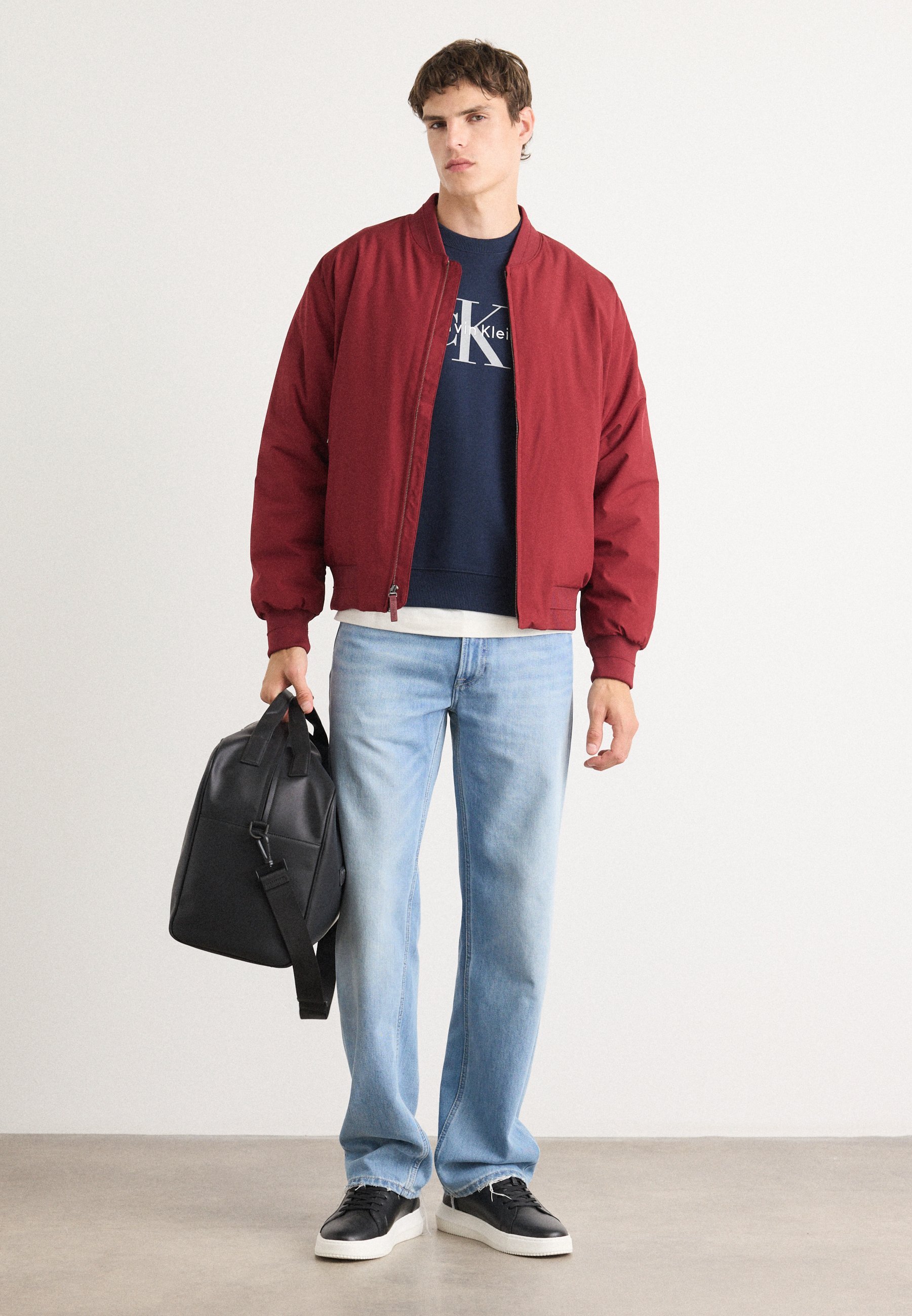 Calvin Klein SPORTSWEAR HERO - Bomberjack - renaissance rood