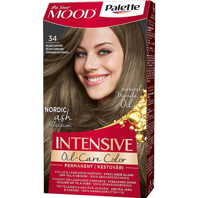 Schwarzkopf Palette Mood 34 Lys cinderblond