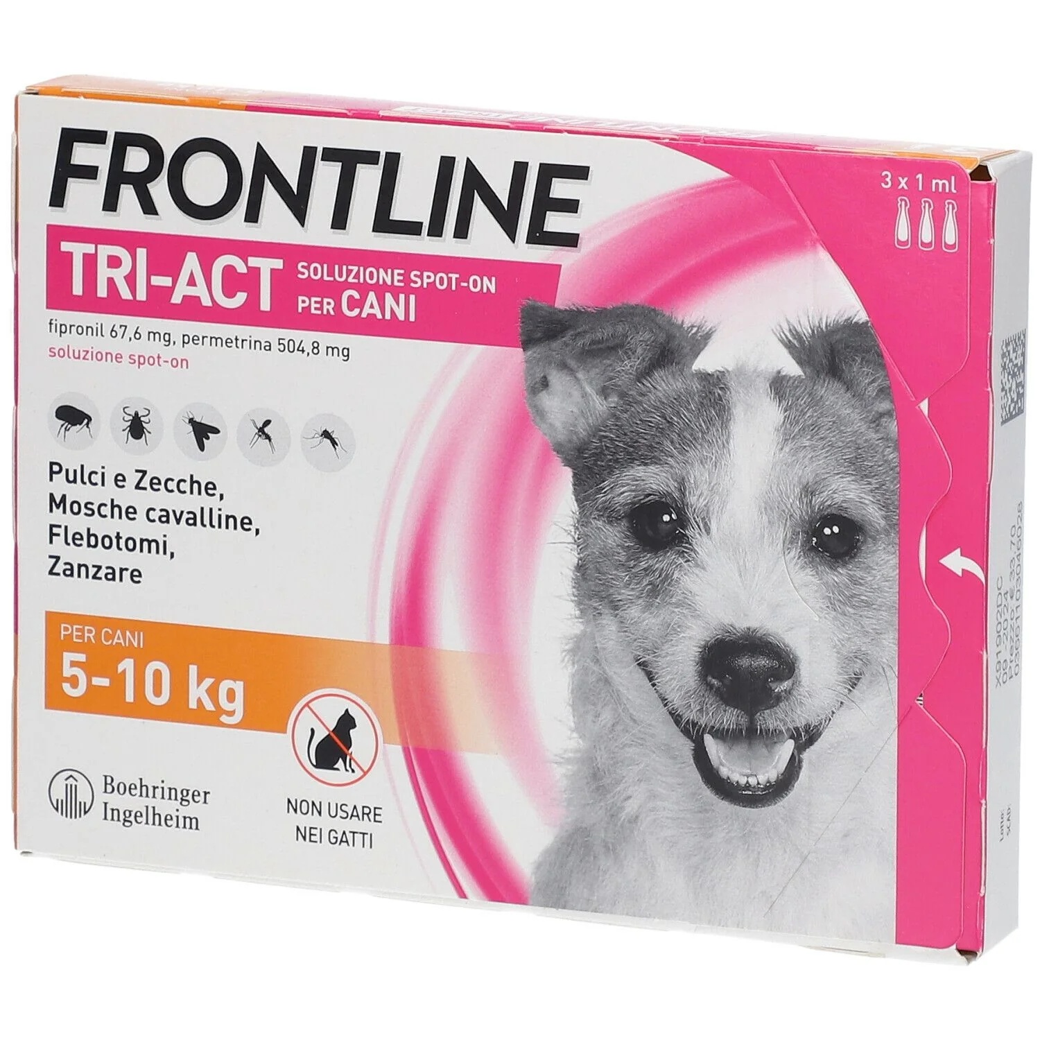 FRONTLINE Pipetten Frontline Triact 3 S 510 kg