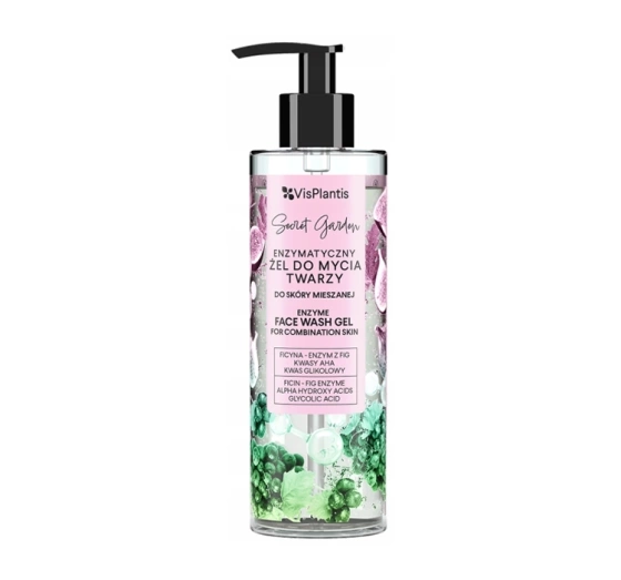 Vis Plantis Secret Garden enzymatyczny żel do mycia twarzy 200ml