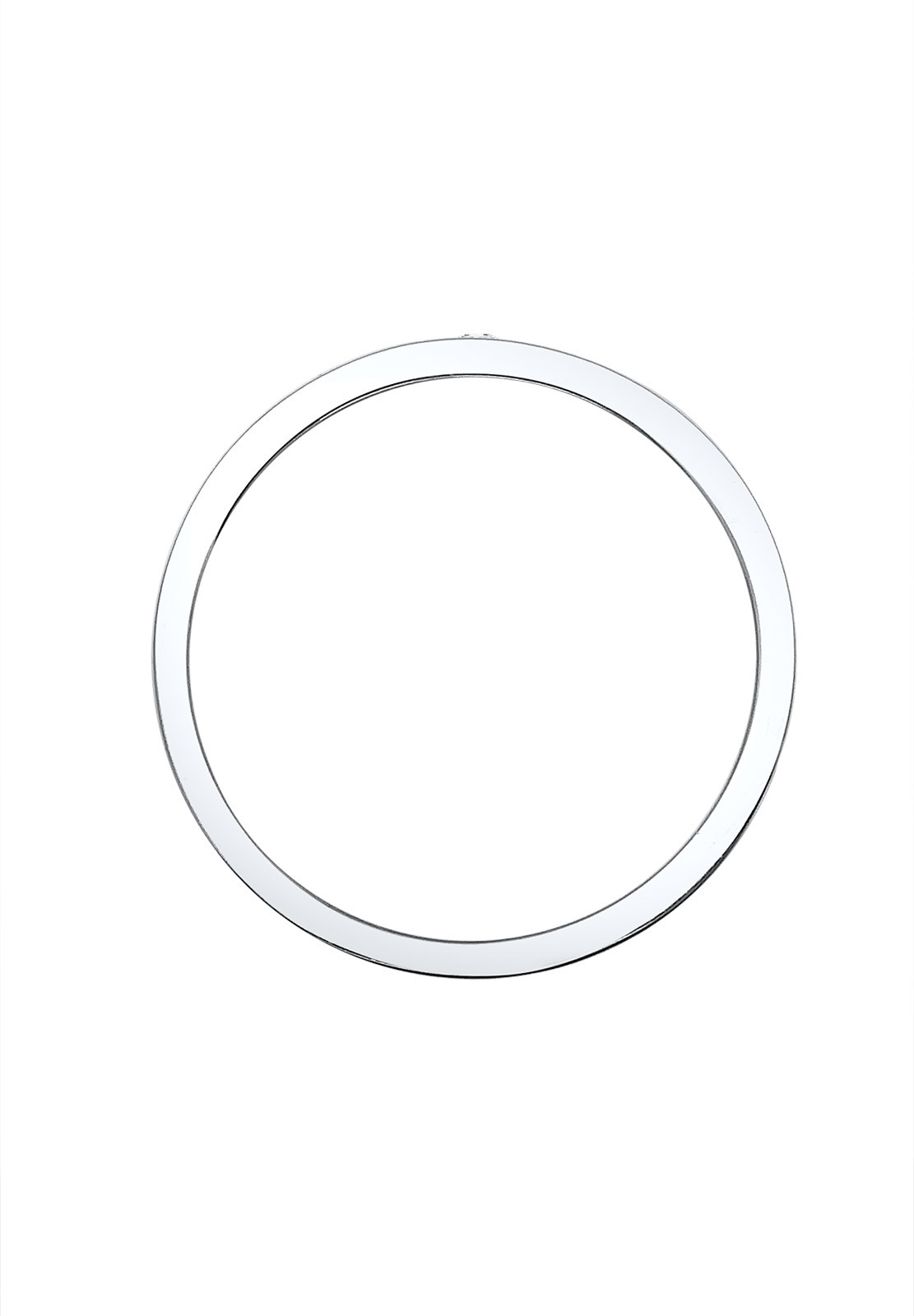 Elli DIAMONDS Femme Basic Modern avec Diamant (0,03 ct.) en Argent Sterling 925