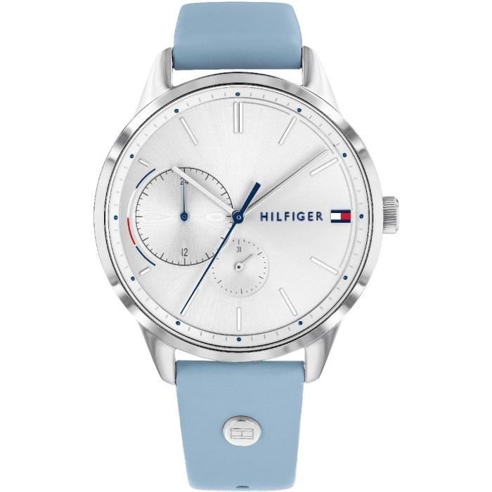 Tommy Hilfiger-Montre Multi Dial pour Femmes à movement Quartz en Cuir - 1782023