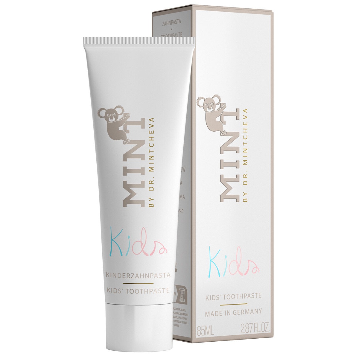 Dentifricio alla menta Dr. Mintcheva, dentifricio per bambini, 85 ml