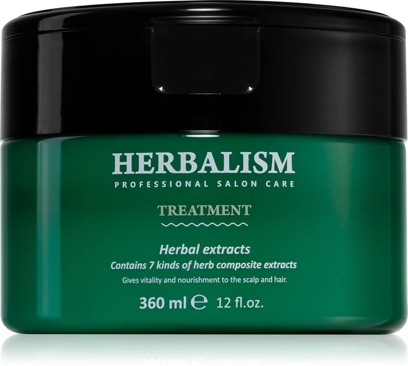 „La'dor Herbalism“ žolelių kaukė silpniems, slinkti linkusiems plaukams