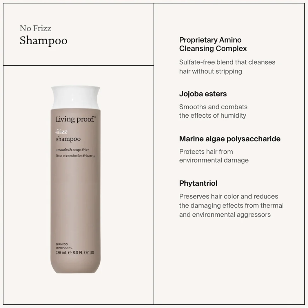 No Frizz No Frizz Shampoo - Shampoo Anticrespo, Shampoo Nutriente