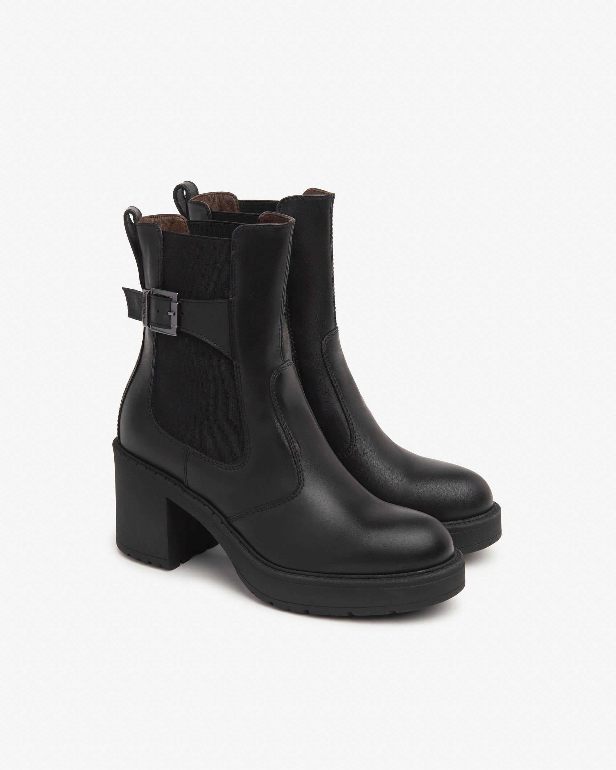  Chelsea-Boots aus Leder für Damen