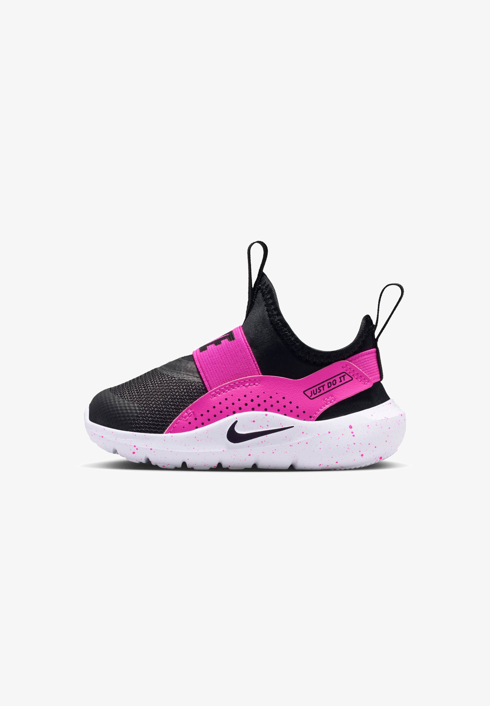 Nike Performance FLEX RUNNER 4 UNISEX - Hardloopschoenen voor op de weg - laser fuchsia/zwart/wit