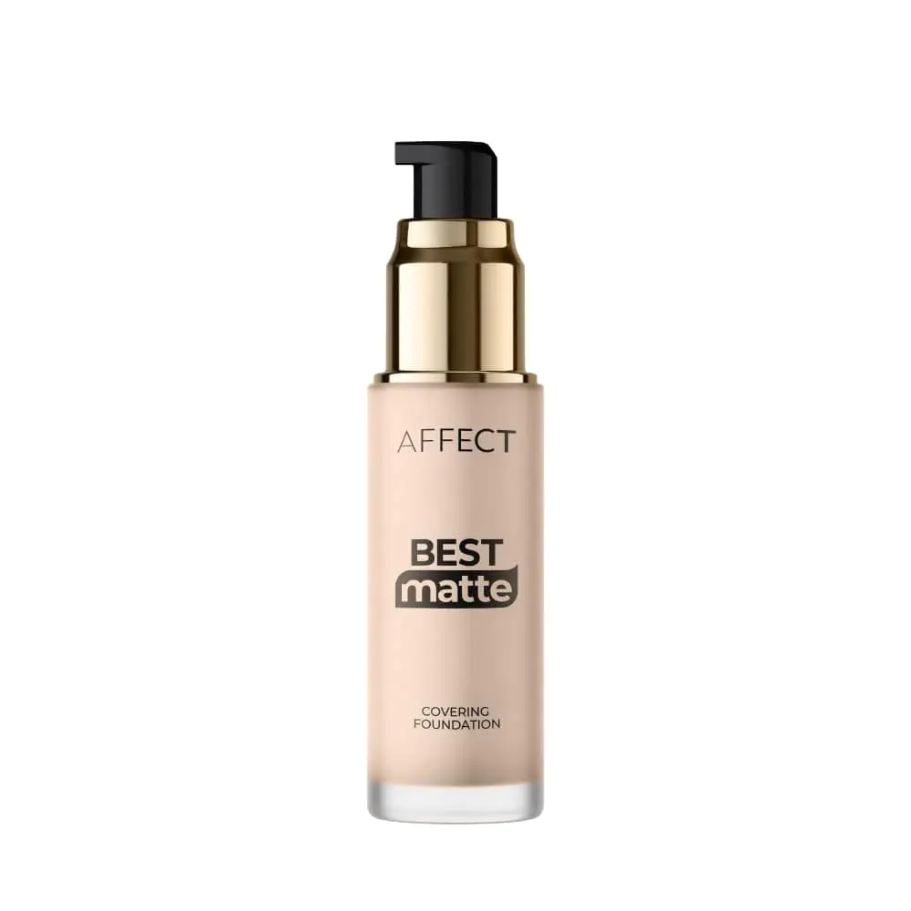 Affect Best Matte - Matowy podkład kryjący, 1N