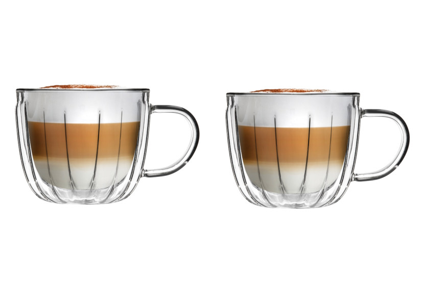 Komplet 2 Filiżanek Termicznych 350 ml Z Podwójną Ścianką