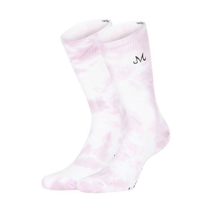 Herensokken van katoen CAPSLAB Dragon Ball Z - Tie and Dye - Roze/Wit