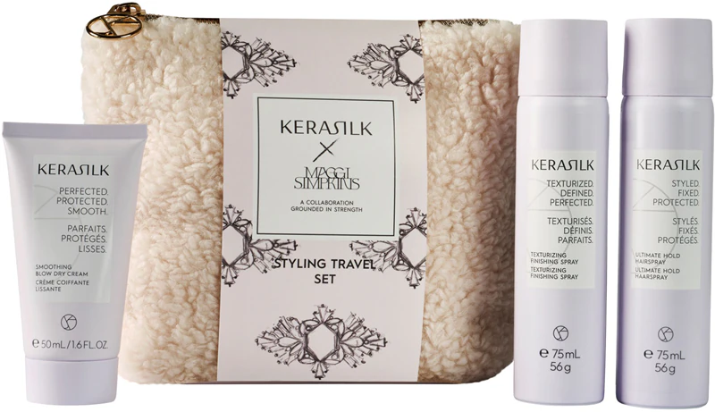 KERASILK Styling-Reiseset – ein Reiseset für perfektes Haar für Frauen