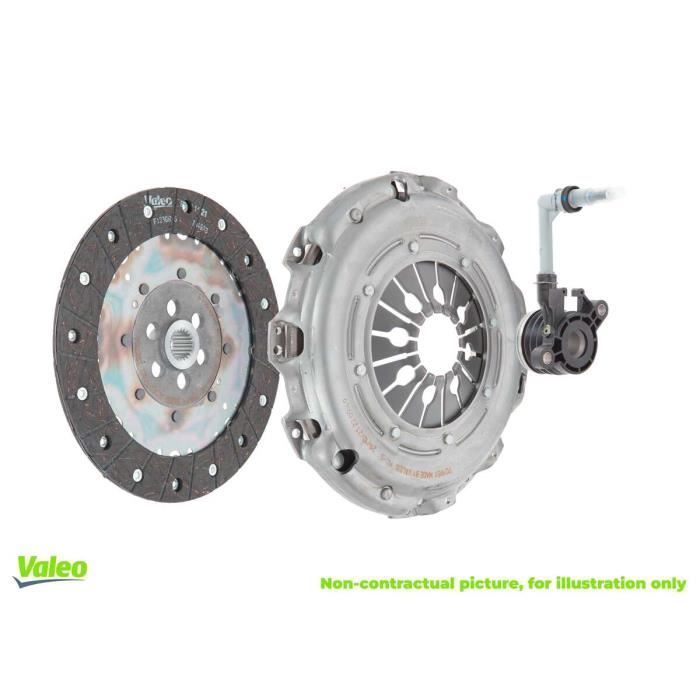 KIT DE EMBRAGUE 3P+CSC VALEO 834017