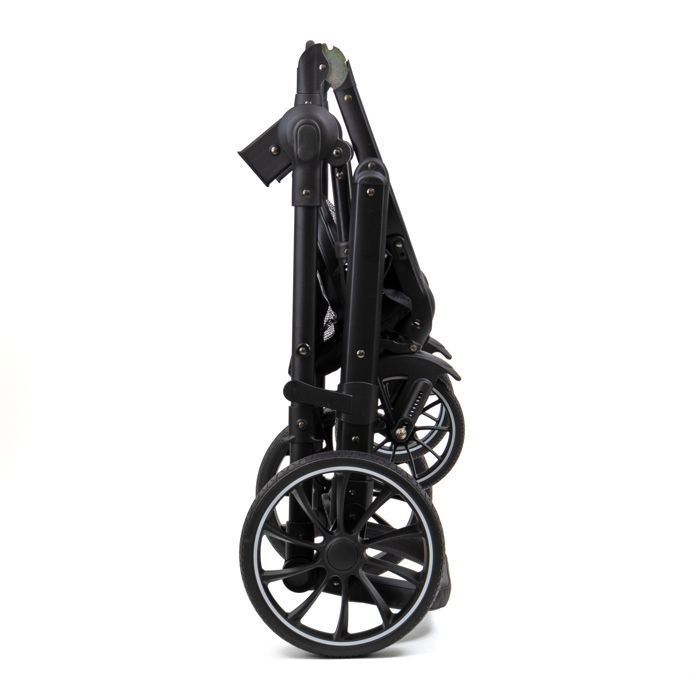 Pixini Kalani 3-in-1 Stroller - Up to 22 kg - Stroller, Carrycot, Car Seat, Bag and Numerous Accessories - Black