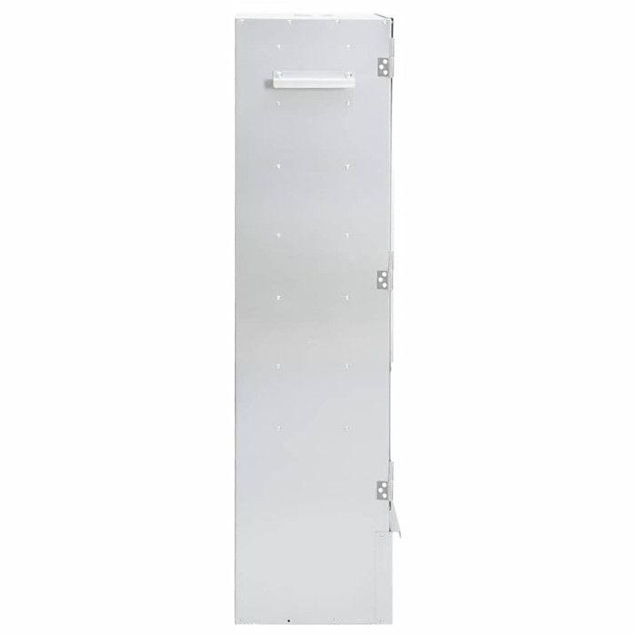 Ahumador vidaXL para horno de barbacoa con virutas de madera 44,5x29x110 cm 364743