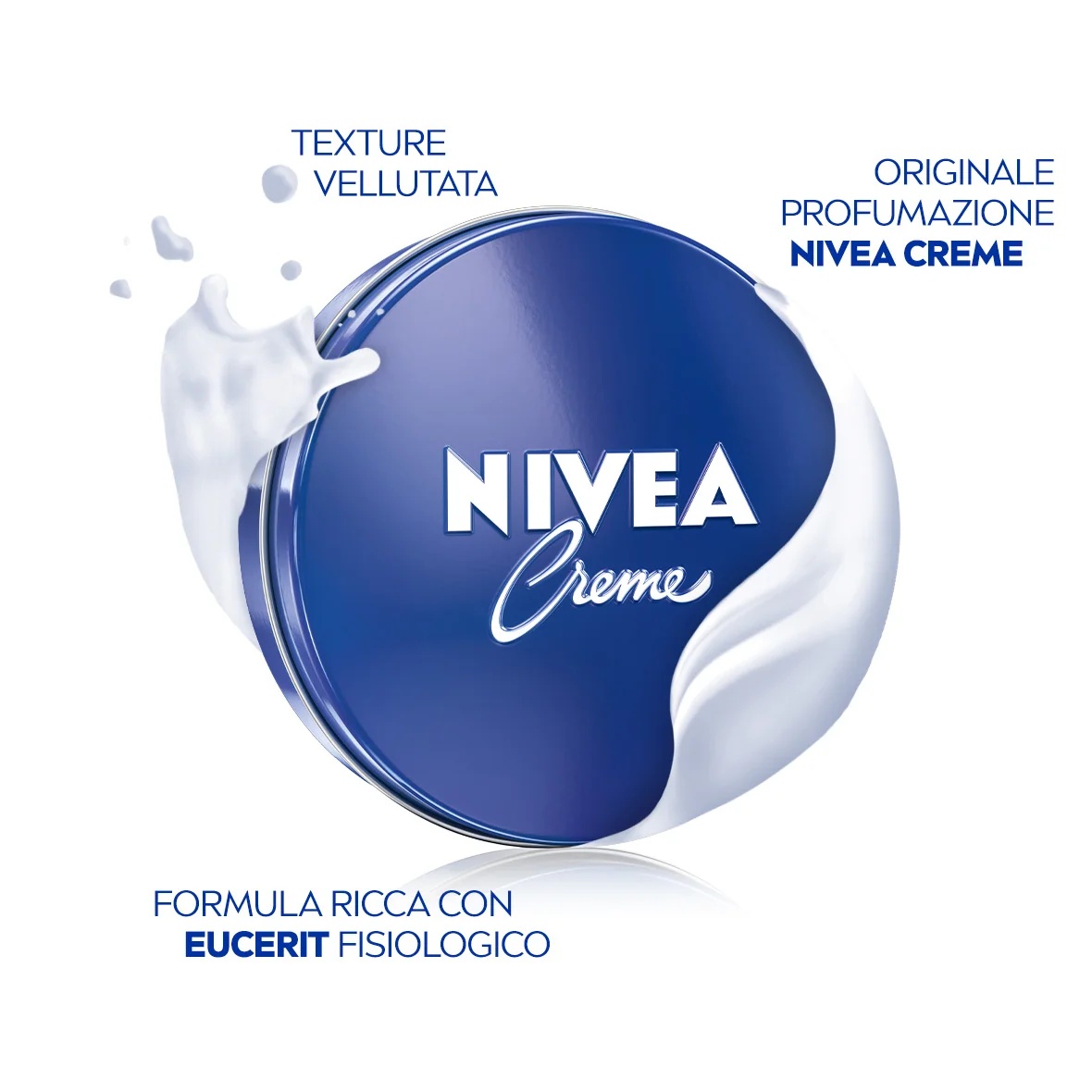 NIVEA Nivea Ενυδατική Κρέμα Πολλαπλών Χρήσεων Μεγάλο Μέγεθος 150 ml Καθαρή και Απαλή Επιδερμίδα