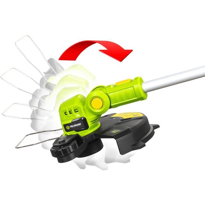 Desbrozadora inalámbrica - FIELDMANN - 20V - Ancho de corte de 30cm - Batería y cargador no incluidos