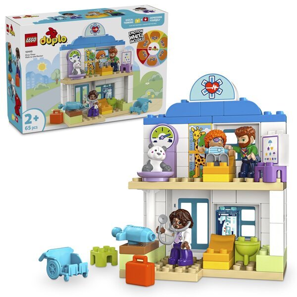 LEGO DUPLO 10449 Pirmā diena pie ārsta<br>