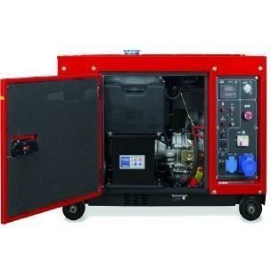 Generatore diesel ZEUZ - Silenzioso - 6300 W - Avviamento elettrico