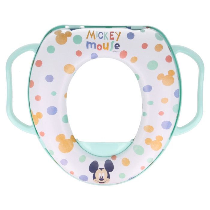 Riduttore per sedile WC THERMOBABY COMFORT MICKEY COOL - Con maniglia