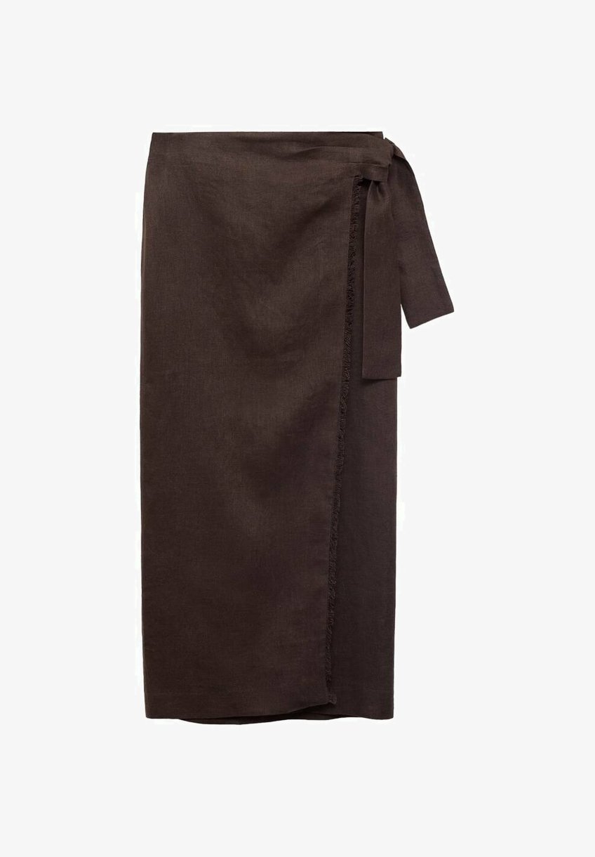 Mango SARONG - Wikkelrok - bruin