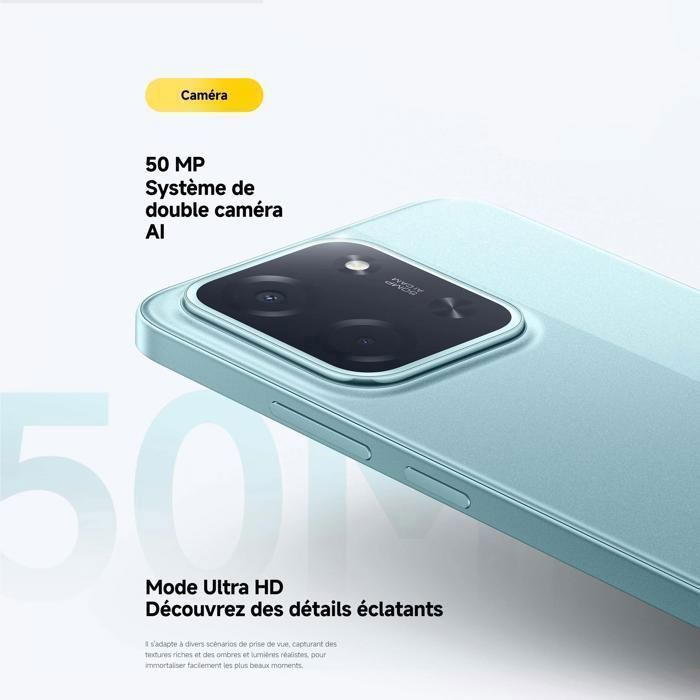 Celular - XIAOMI - POCO C85 - 256GB - 8GB RAM - Tela de 6,9 polegadas - Câmera de 50MP