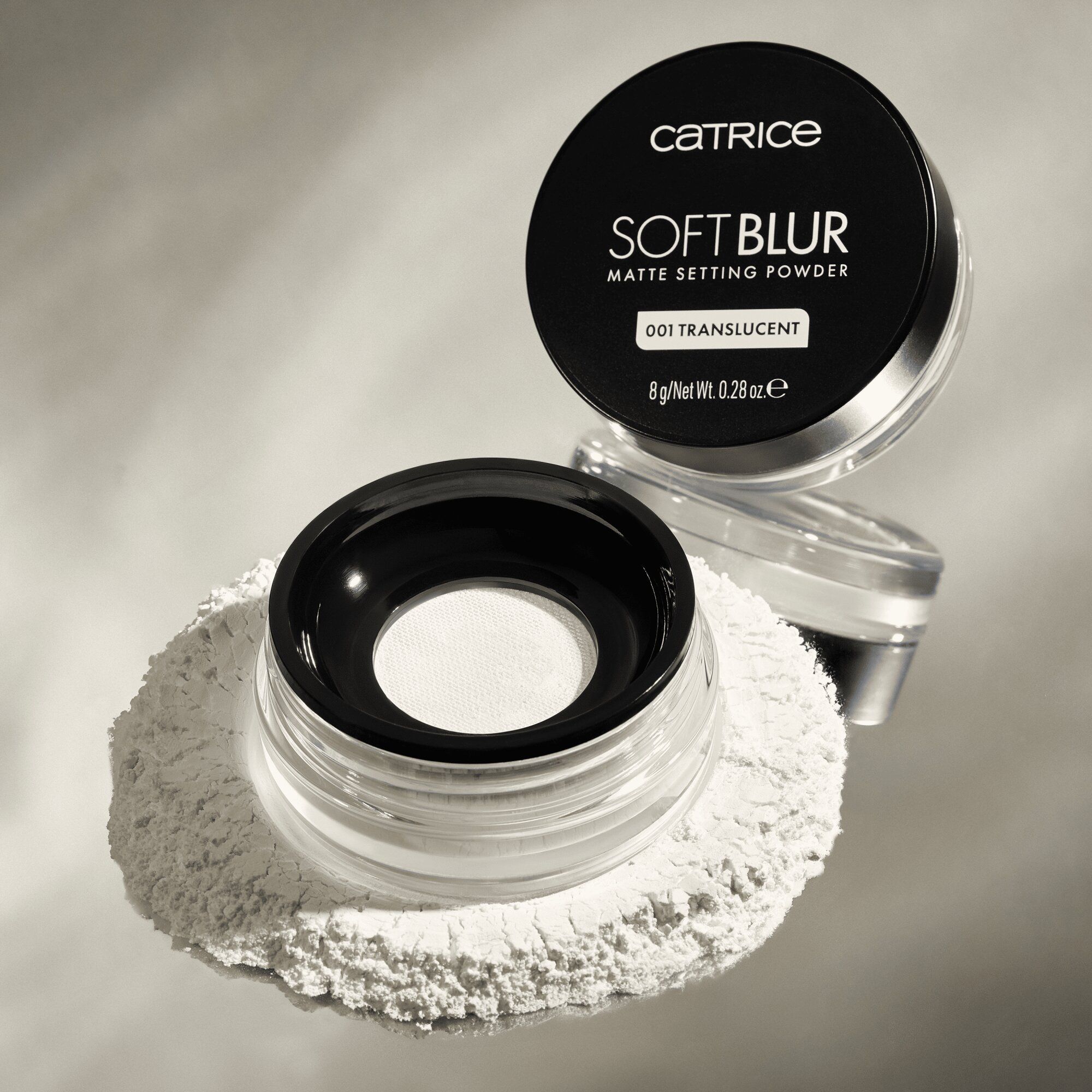 Matujúce púdre Soft Blur Kompaktné a sypké púdre
