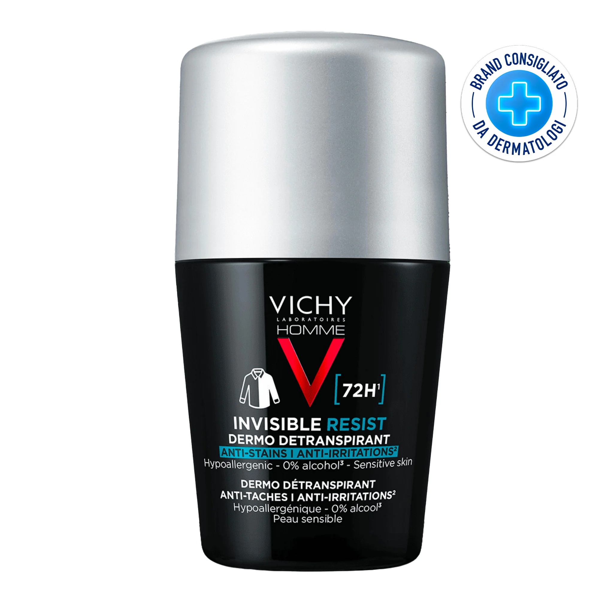 VICHY Deodorant roll-on 72 uur onzichtbaar 50 ml