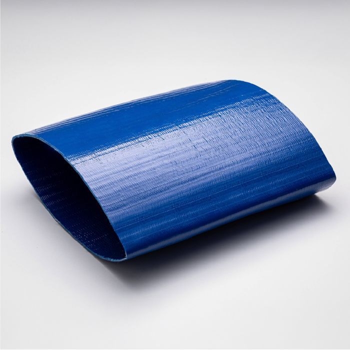 Flat PVC irrigation hose - Blue - 10 m x 32 mm - Linxor