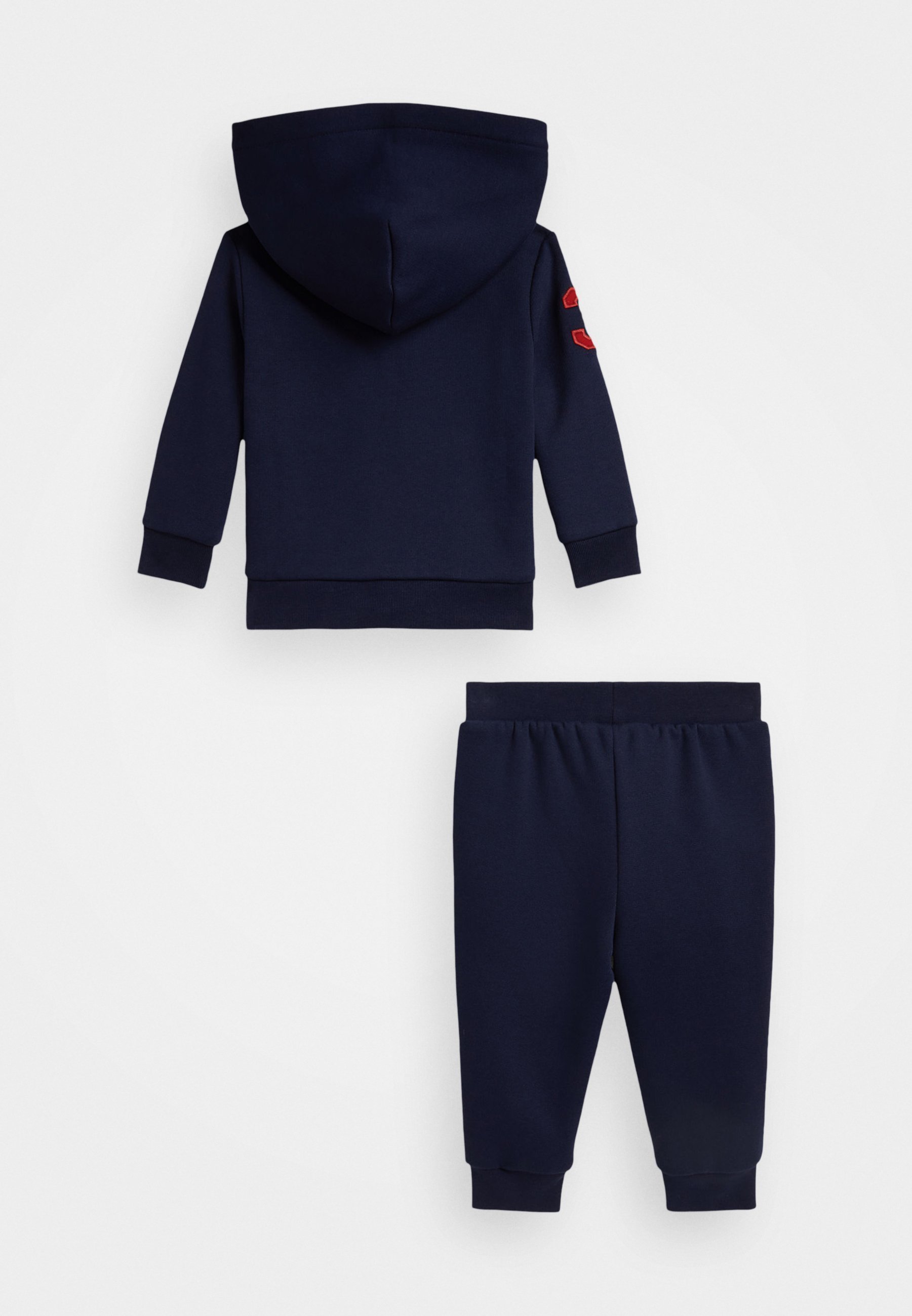 Polo Ralph Lauren BIG PONY FLEECE HOODIE & JOGGERBROEK SET - Trainingspak - verfijnd marineblauw
