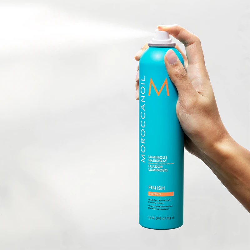Moroccanoil Style Luminating Hairspray Silná fixace laku na vlasy