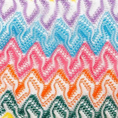 Chevron gebreide babybikini