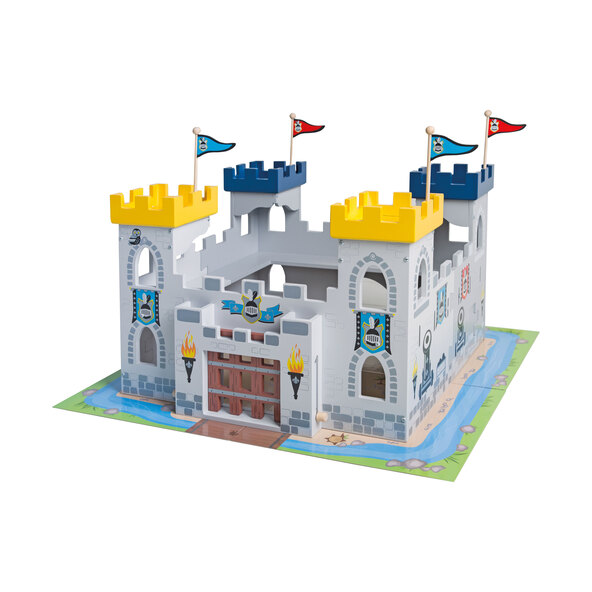 3-in-1 houten ridderkasteel