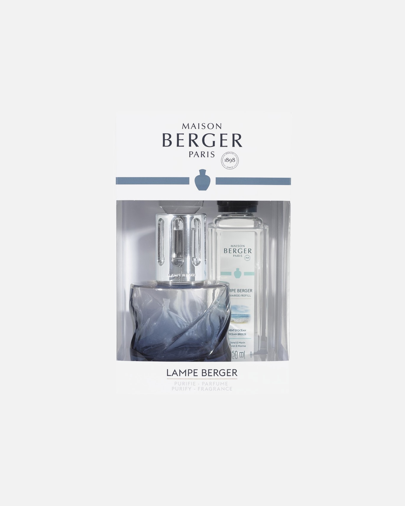 Maison Berger C SPIRALE BLEUE + VENT D'OCEAN