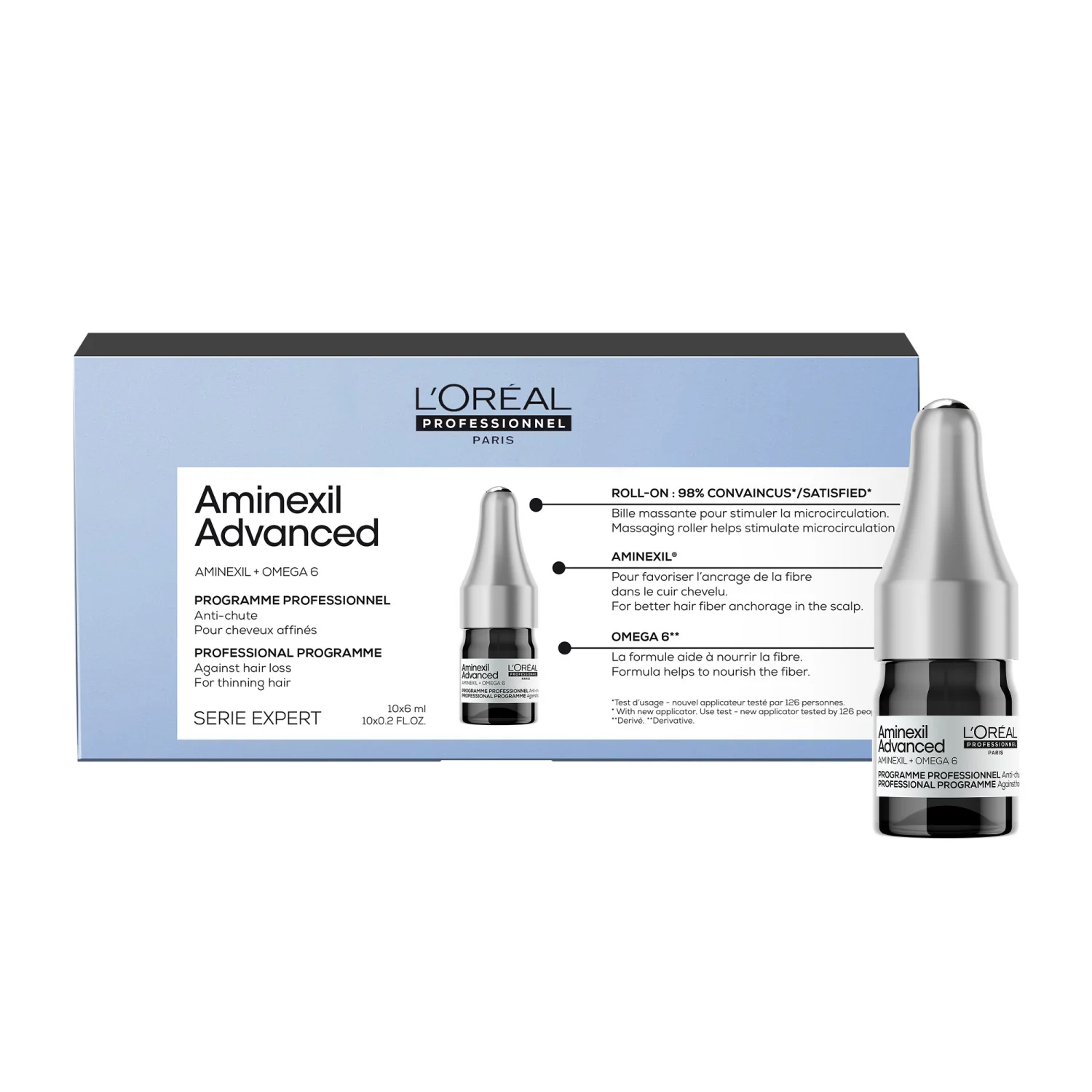 SERIE EXPERT New Aminexil Advanced Fiale - Trattamento Anticaduta Capelli